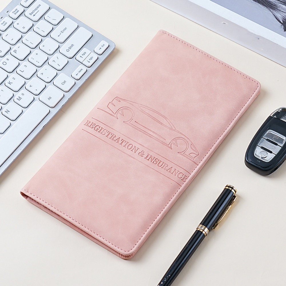 Leather Passport Cover - Porte-cartes en cuir PU, pochette de