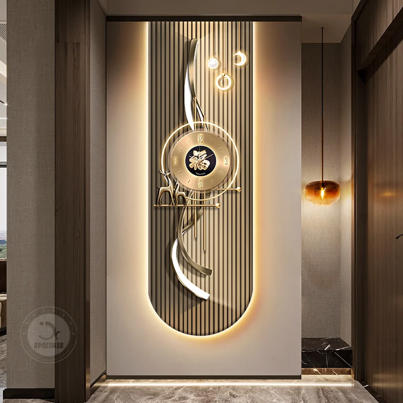 Luxury Lifestyle Aesthetic - Horloge Murale Esthétique Mignonne de Luxe