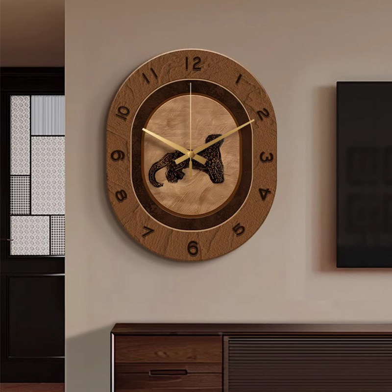 Luxury Lifestyle Aesthetic - Horloge murale silencieuse de qualité supérieure,