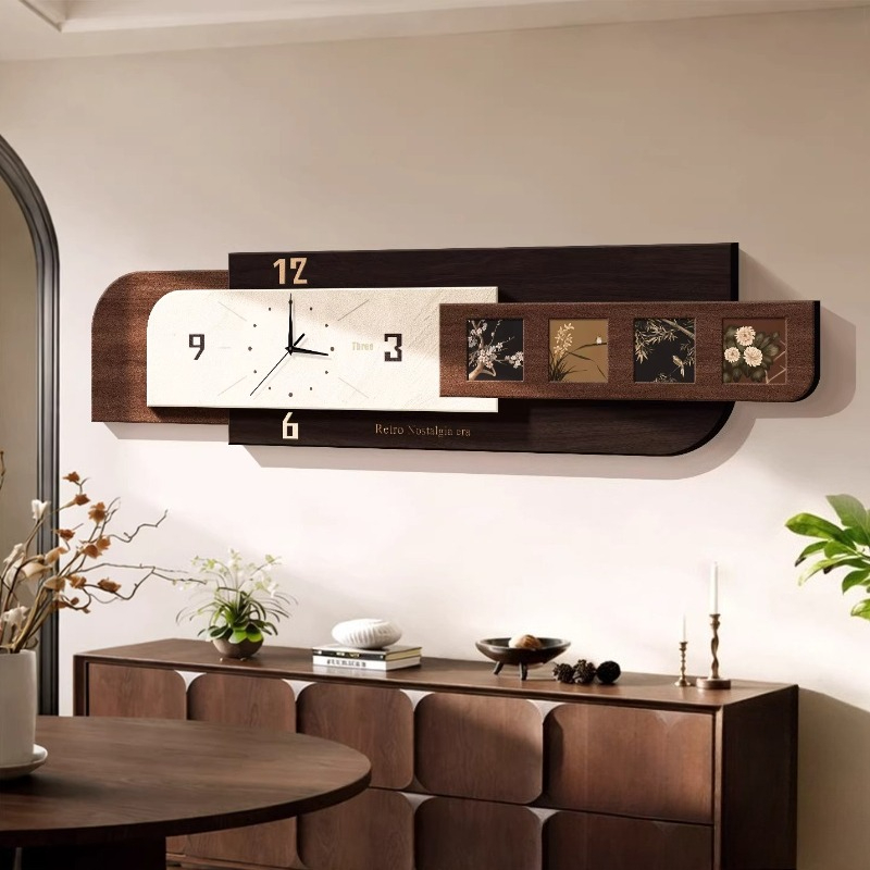 Luxury Lifestyle Aesthetic - Horloges murales au design minimaliste, horloges