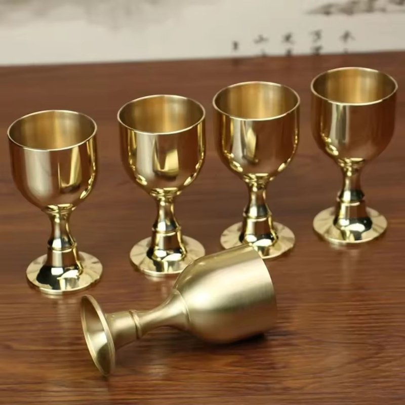 Copper Cocktail Mug - Tasse à calice en cuivre pur,