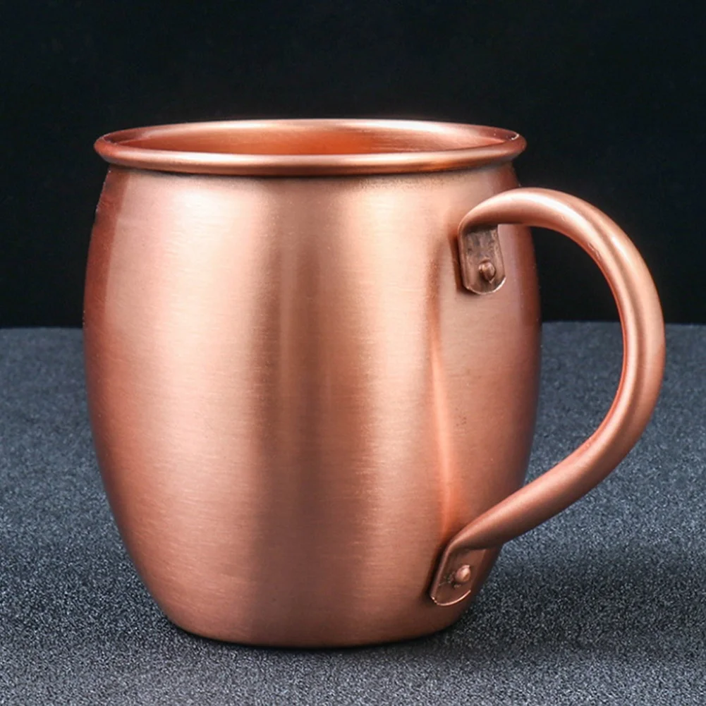 Copper Cocktail Mug - Mug en cuivre pur 530 ml,