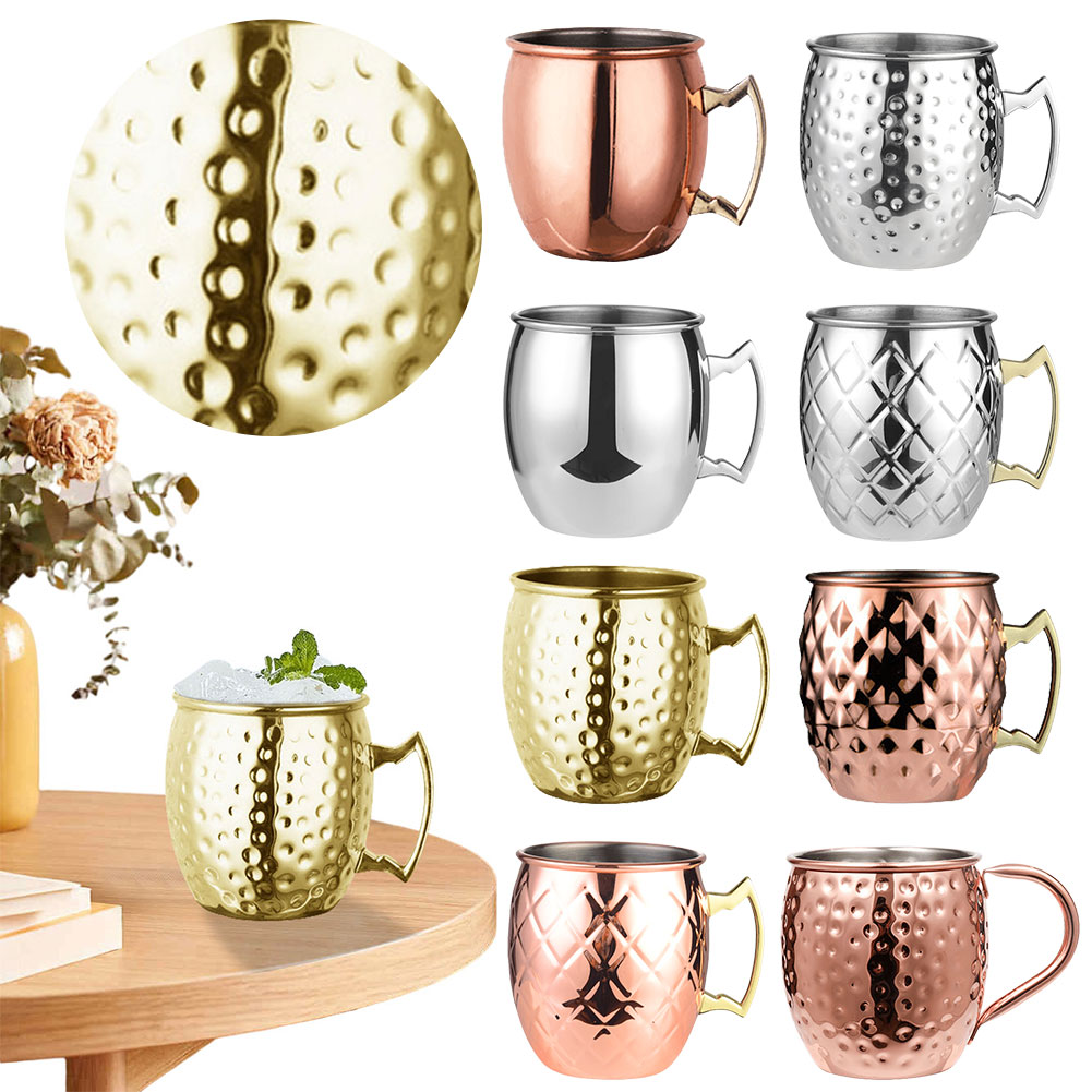 Copper Cocktail Mug - Tasse à vin cocktail en acier
