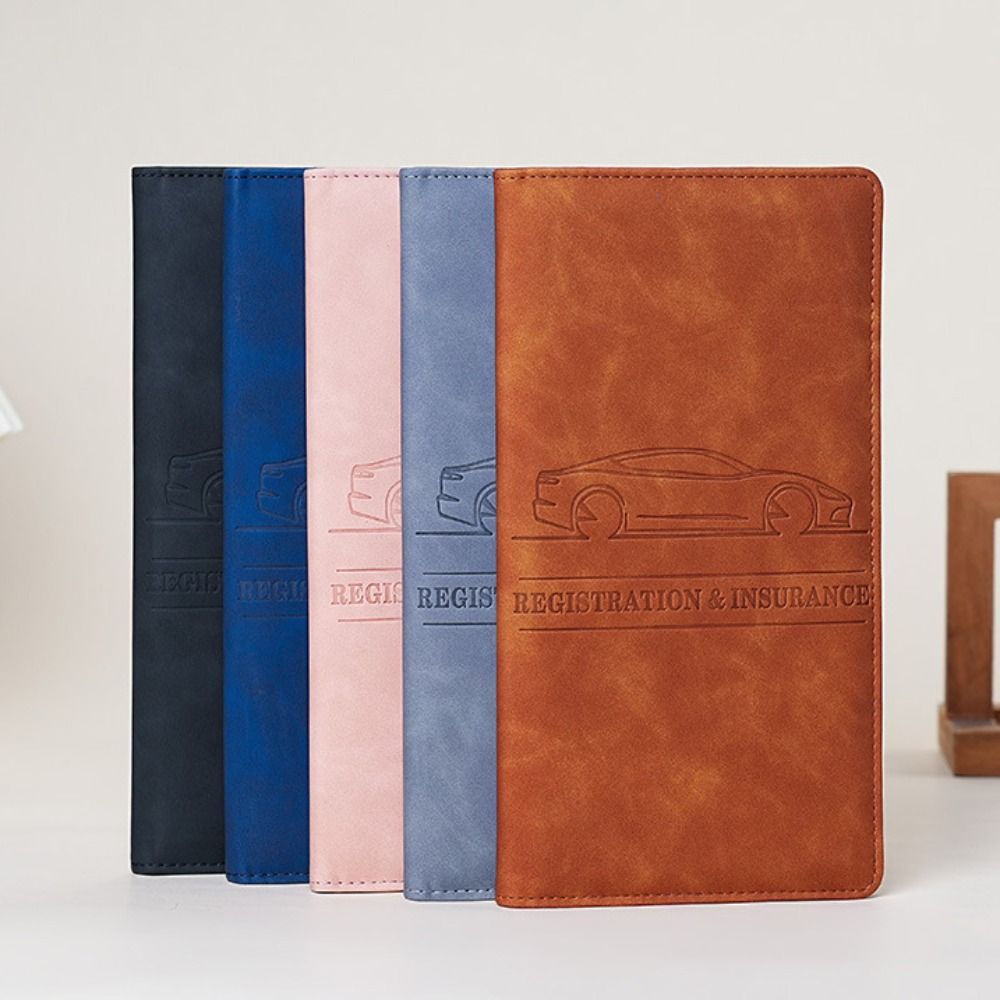 Leather Passport Cover - Porte-cartes en cuir PU, porte-passeport, étui