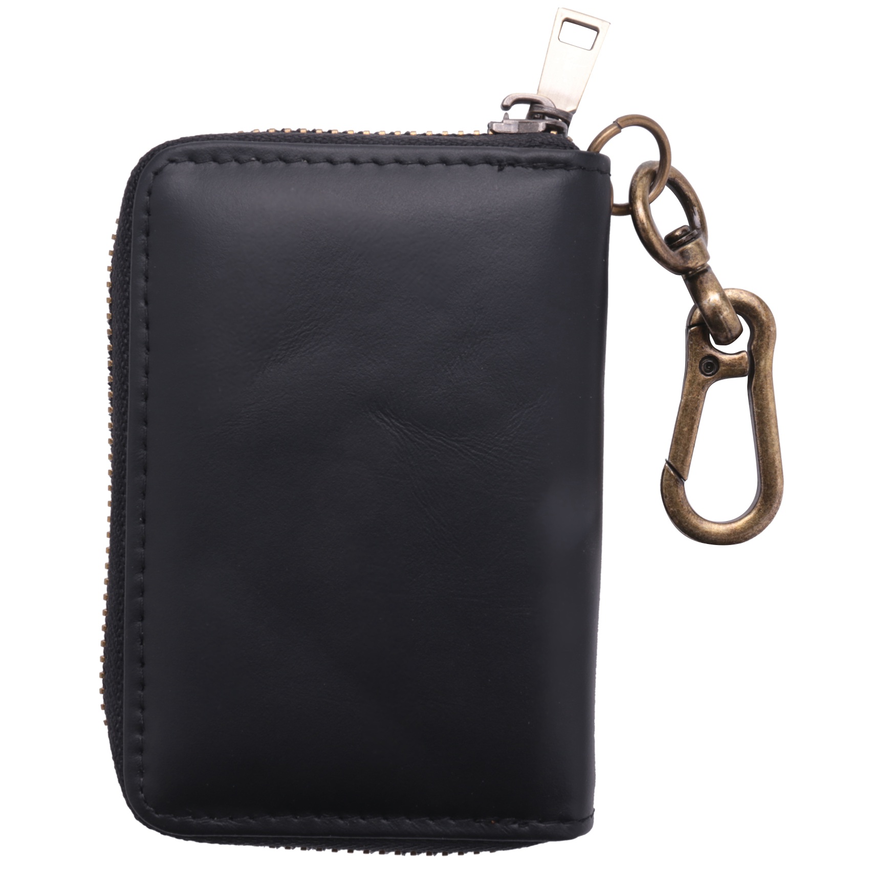 Leather Card Wallet - ABQR cuir hommes et femmes porte-clés