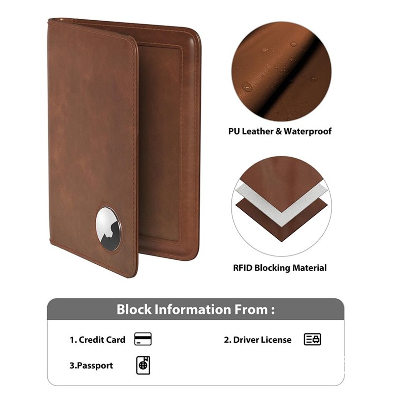 ABRT-Pochette de passeport ave - Leather Passport Cover avis et prix