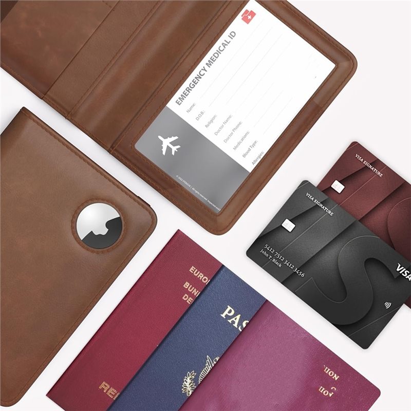 ABRT-Pochette de passeport ave - Leather Passport Cover avis et prix