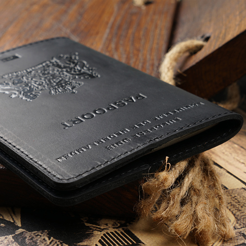 Couverture de passeport hollan - Leather Passport Cover avis et prix