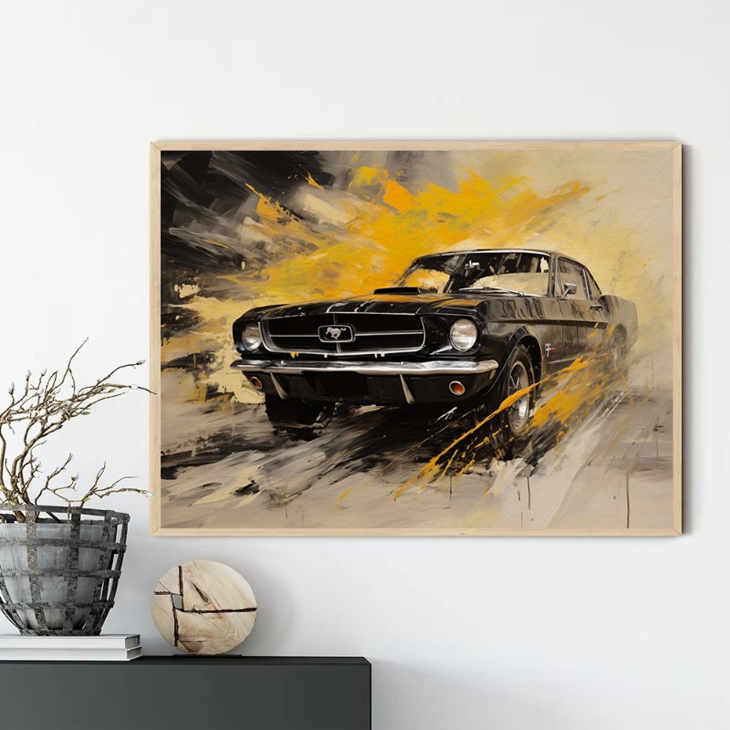 Vintage peinture à l'huile Sty - Luxury Lifestyle Cars avis et prix