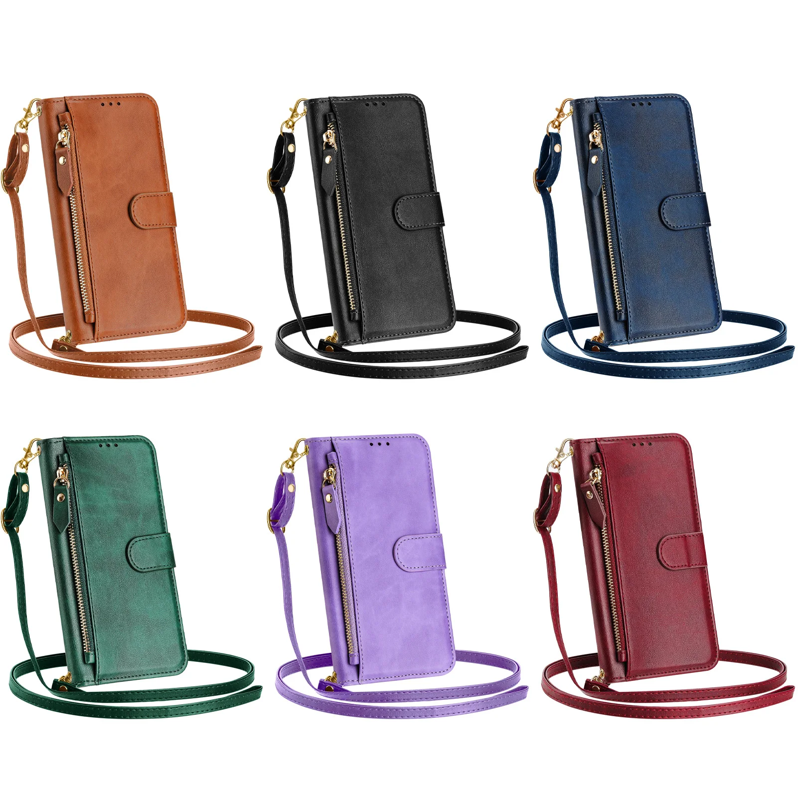 Étui portefeuille en cuir à fe - Leather Card Wallet avis et prix