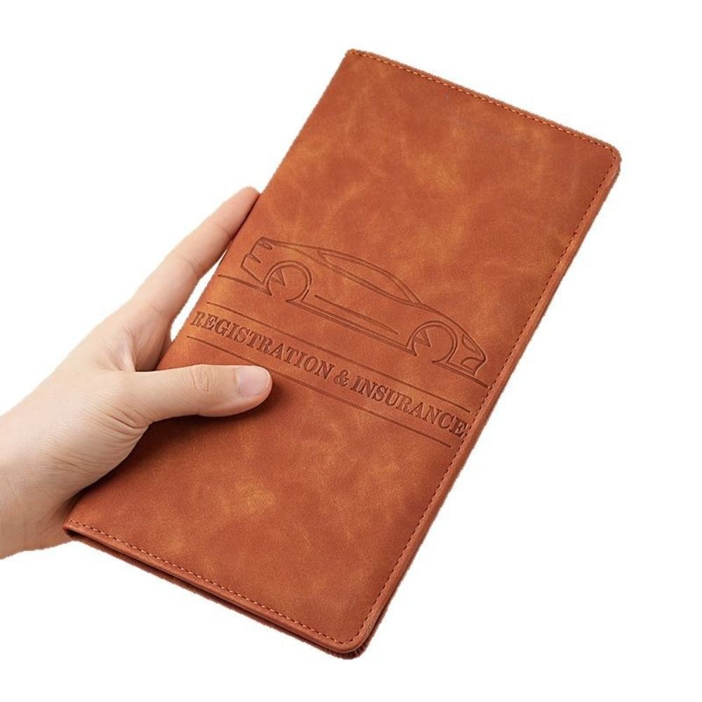 Porte-cartes en cuir PU, poche - Leather Passport Cover avis et prix