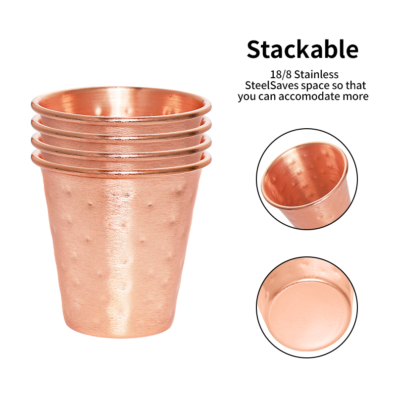Ensemble de 4/6 tasses à bière - Copper Cocktail Mug avis et prix