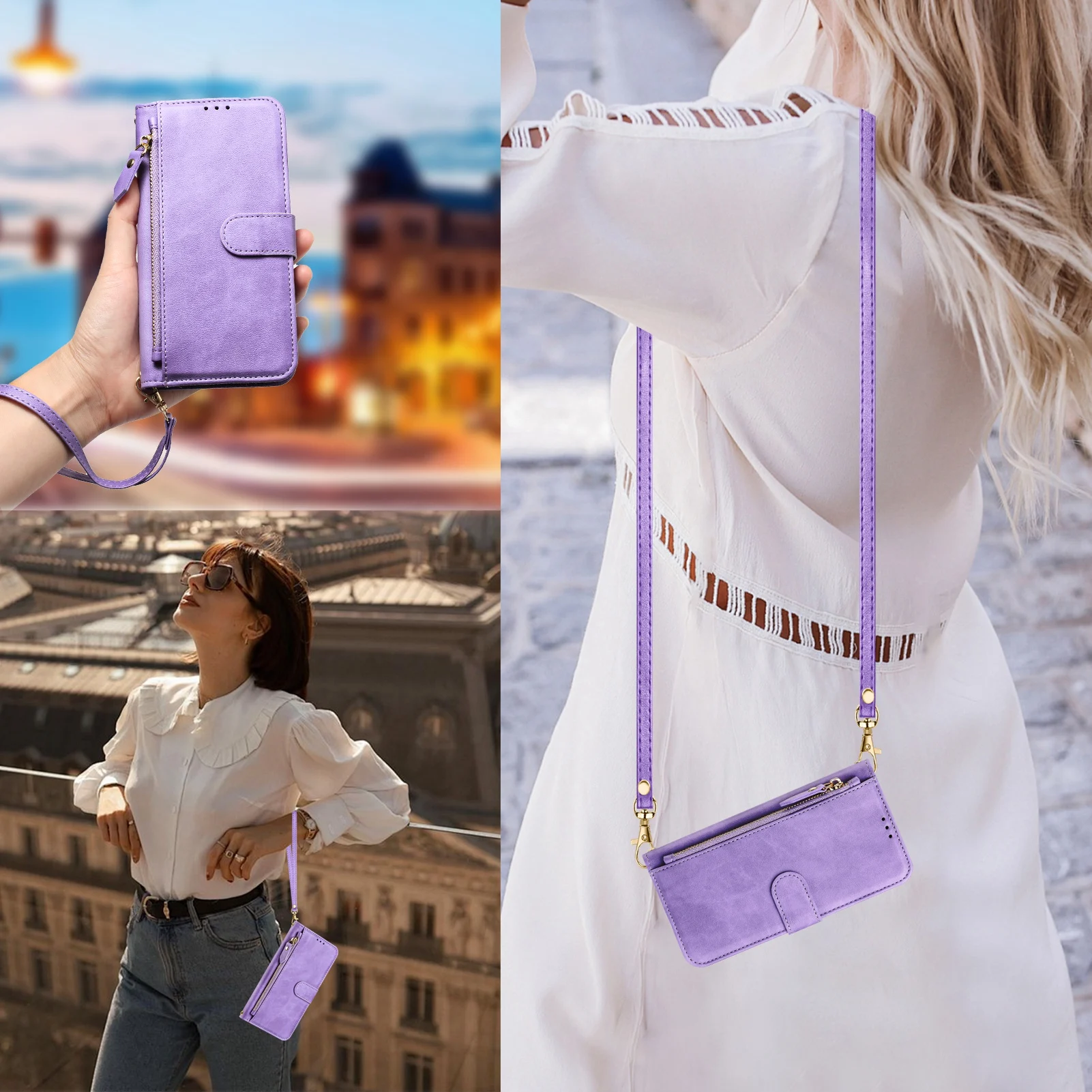 Étui portefeuille en cuir pour - Leather Card Wallet avis et prix