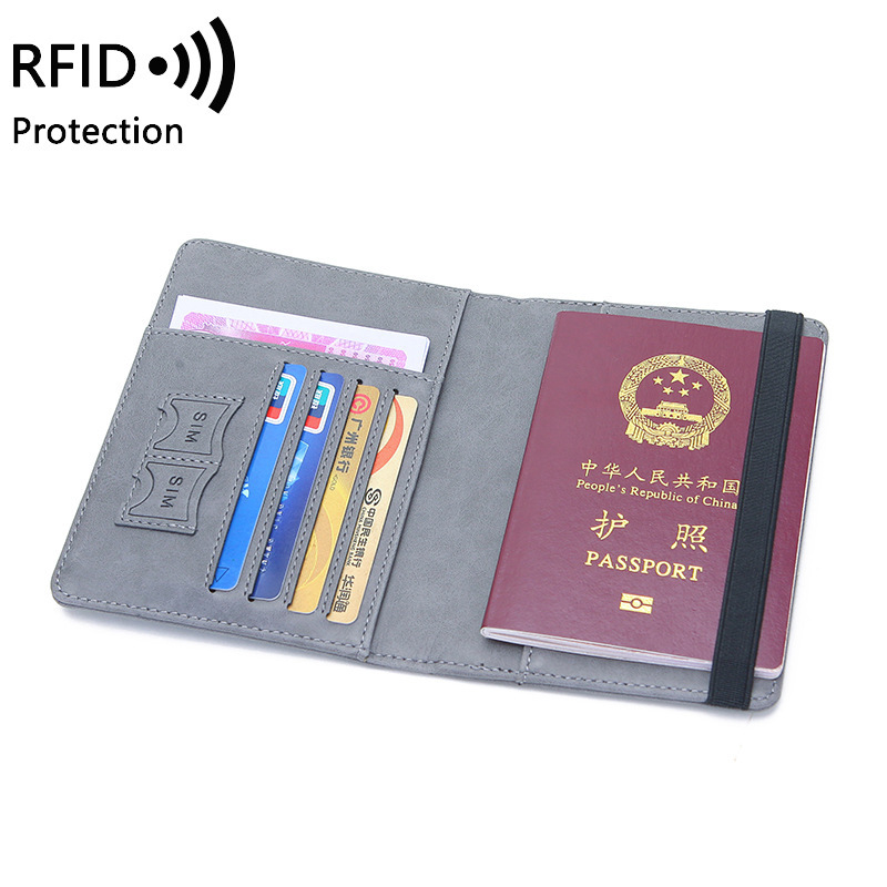 Porte-passeport unisexe en cui - Leather Passport Cover avis et prix