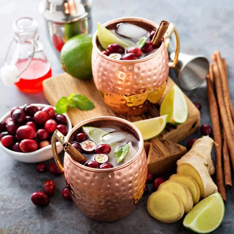 Lot de 1 à 6 tasses à cocktail - Copper Cocktail Mug avis et prix