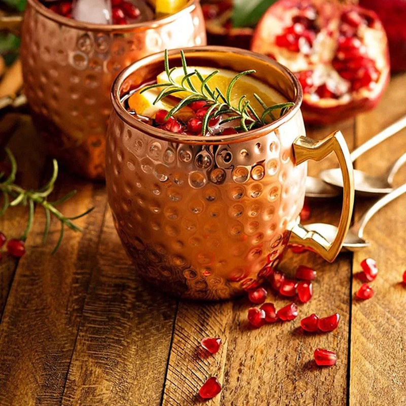 Lot de 1 à 6 tasses à cocktail - Copper Cocktail Mug avis et prix