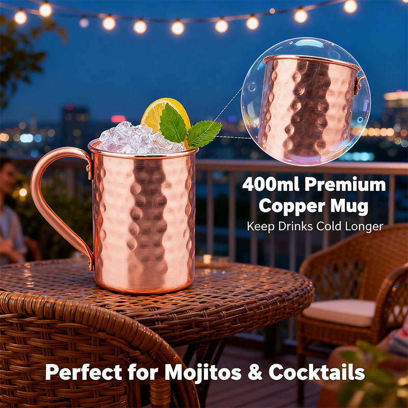 Nouvelles tasses 100% cuivre p - Copper Cocktail Mug avis et prix