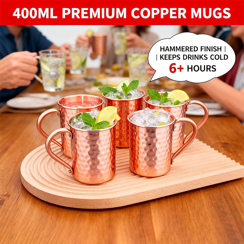 Nouvelles tasses 100% cuivre p - Copper Cocktail Mug avis et prix