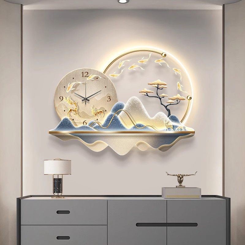 Horloge murale LED artistique, - Luxury Lifestyle Aesthetic avis et prix