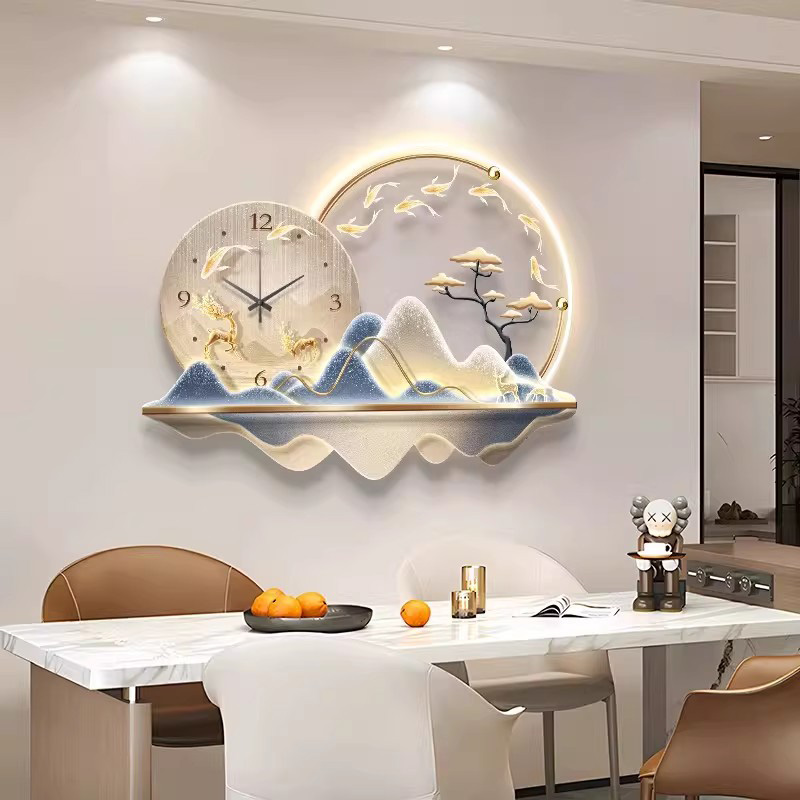 Horloge murale LED artistique, - Luxury Lifestyle Aesthetic avis et prix