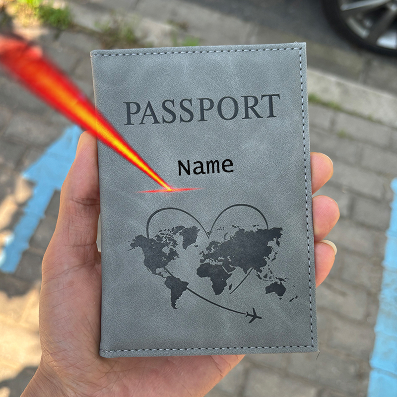 Porte-passeport avec nom perso - Leather Passport Cover avis et prix
