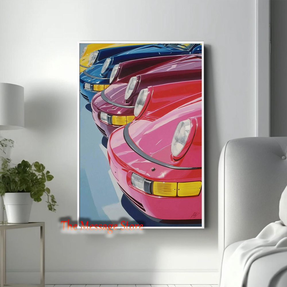 Peinture sur toile de voiture  - Luxury Lifestyle Cars avis et prix