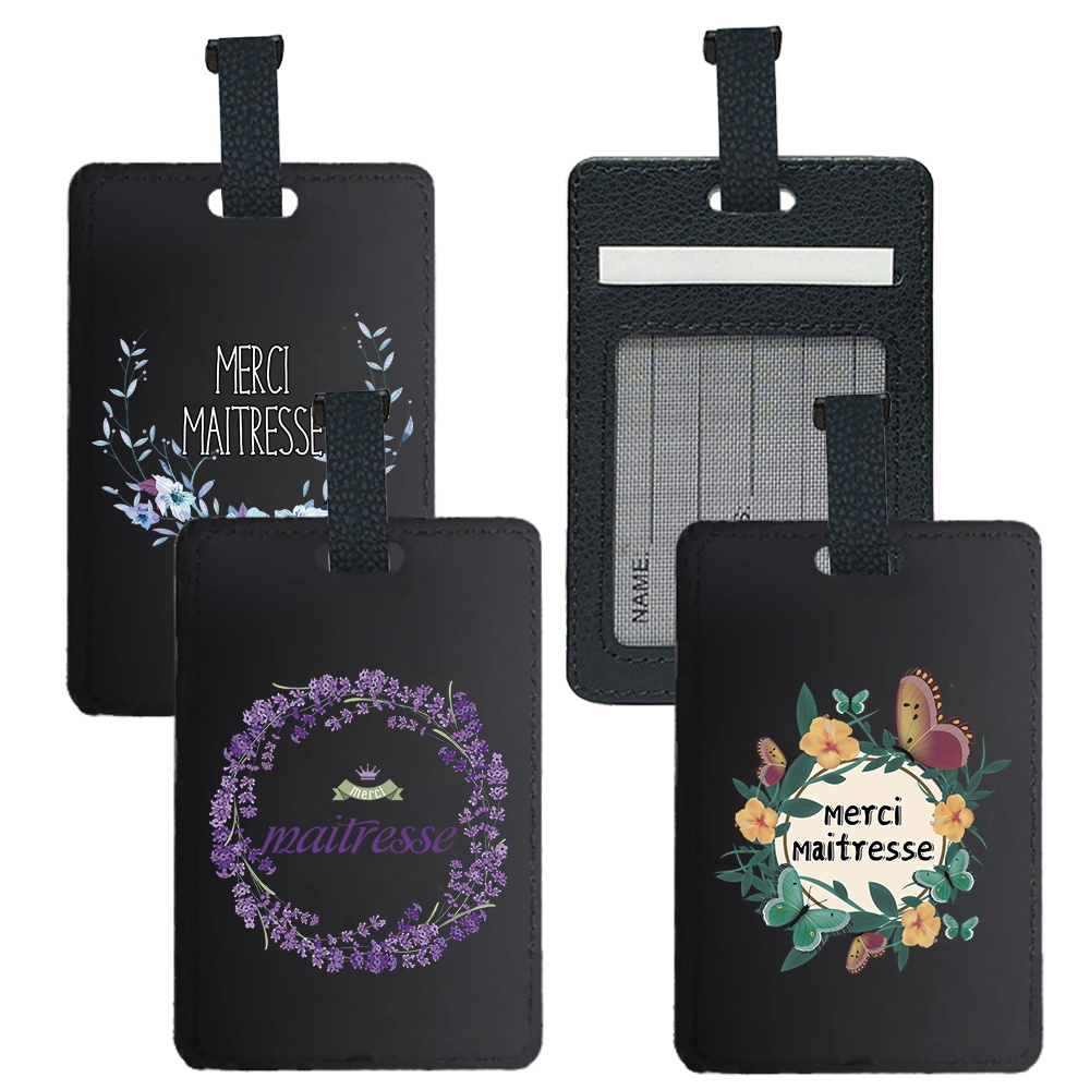 Étiquette de bagage de voyage  - Leather Passport Cover avis et prix
