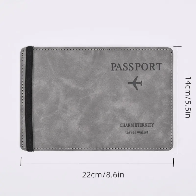 Portefeuille en cuir PU pour h - Leather Passport Cover avis et prix